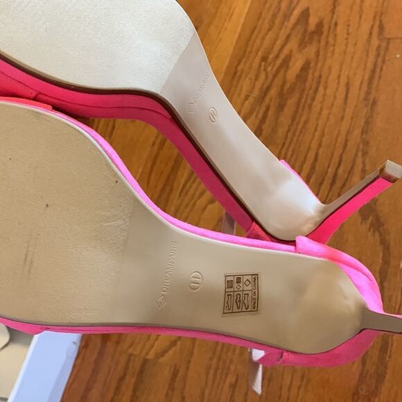 Dream Pairs size 11 neon pink heels New in box - Picture 6 of 10